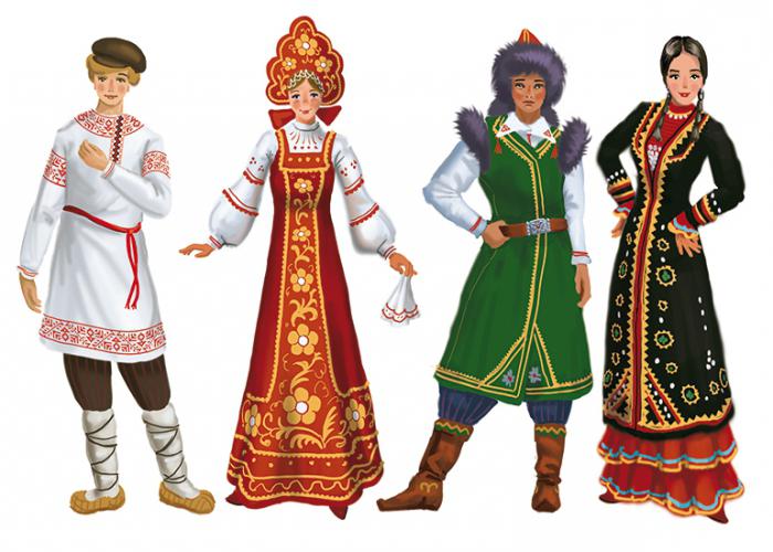 Kostum rakyat Rusia pria