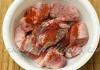 Pečené bravčové mäso: recepty