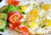 Kako kuhati okusna umešana jajca - recept po korakih
